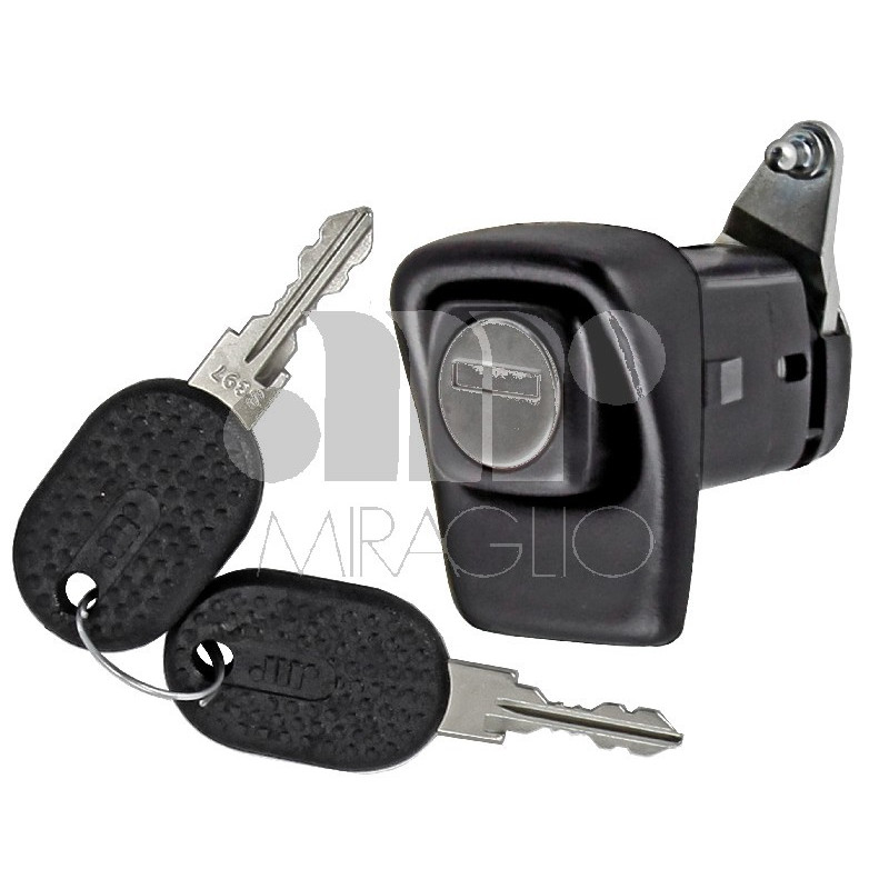 MANIGLIA ESTERNA ANTERIORE DESTROSINISTRO CON CHIAVE FIAT PANDA 141 19862003       VERS 1989