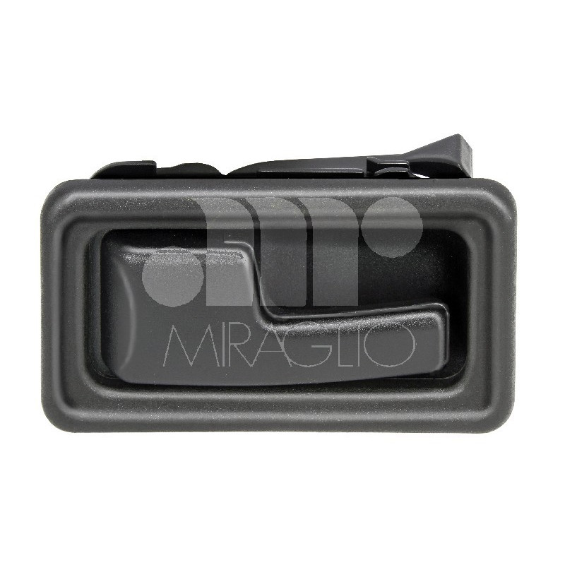 MANIGLIA INTERNA MOSTRINA IN PLASTICA NERO ANTERIOREPOSTERIORE SINISTRO FIAT FIORINO 146 19881991, FIAT UNO 146158 19831989, FI