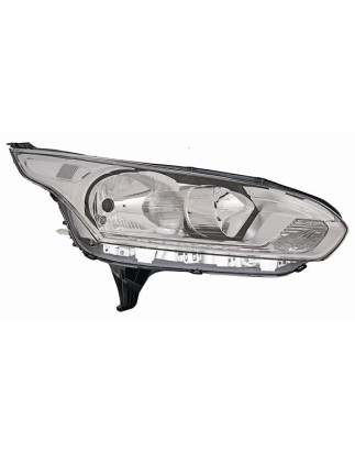 PROIETTORE DESTRO H7,H15 CON PARABOLA CROMATA CON MOTORE FORD TRANSITTOURNEO CONNECT C4A 20132019