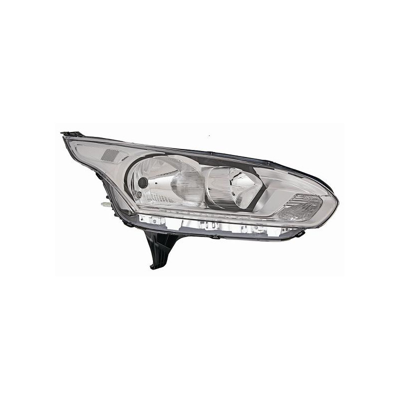 PROIETTORE DESTRO H7,H15 CON PARABOLA CROMATA CON MOTORE FORD TRANSITTOURNEO CONNECT C4A 20132019