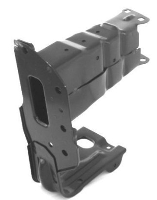 STAFFA RINFORZO PARAURTI ANTERIORE DESTRA MERCEDES-BENZ CLK W209 20022009