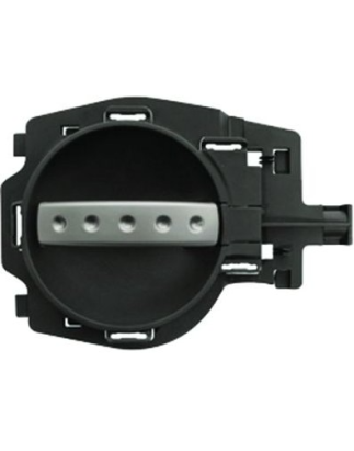 MANIGLIA INTERNA CON LEVA ARGENTO E MOSTRINA NERA ANTERIOREPOSTERIORE DESTRO CITROEN C2 JM 20032008      , CITROEN C2 JM 200820