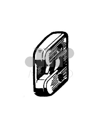 SERRATURA ANTERIOREPOSTERIORE DESTRO ESTERNA MANUALE FIAT UNO 146158 19831989