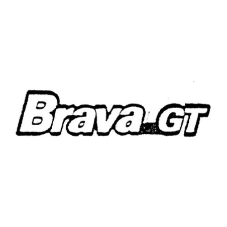SCRITTA POST FIAT BRAVA GT