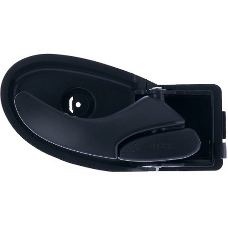 MANIGLIA INTERNA NERA ANTERIORE DESTRO FORD TRANSIT FAFBFZFC 20002006, FORD TRANSIT FAFBFZFC 20062013, FORD TRANSIT CONNECT P64