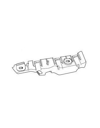 STAFFA PARAURTI ANTERIORE DESTRA AUDI A3 8P18PA 20032008       VERS 012009 , AUDI A3 8P18PA8P7 20082012