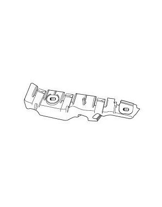 STAFFA PARAURTI ANTERIORE SINISTRA AUDI A3 8P18PA 20032008       VERS 012009 , AUDI A3 8P18PA8P7 20082012