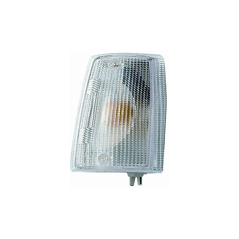 FANALE ANTERIORE DESTRO CON PORTALAMPADA BIANCO FIAT FIORINO 146 19881991, FIAT UNO 146158 19831989, FIAT DUNA BERLINA-WEEKEND 