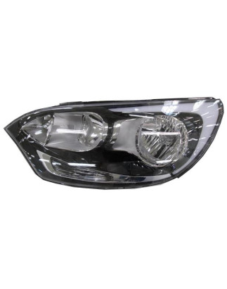 PROIETTORE DESTRO CON PARABOLA NERA CON LUCE DIURNA KIA RIO HB UB 20112014, KIA RIO HB UB 20142017