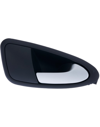 MANIGLIA INTERNA NERA CLEVA ARGENTO ANTERIORE DESTRO SEAT IBIZA 6J56P1 2008201  SEAT IBIZA 6J56P1 20122015, SEAT IBIZA 6J56P1 2