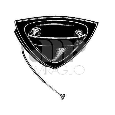 MANIGLIA ESTERNA ANTERIORE DESTRO SMART FORTWO 450 19982007