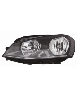 PROIETTORE DESTRO H7,H15 CON PARABOLA NERA CON MOTORE VOLKSWAGEN GOLF VII 5G1 20132016, VOLKSWAGEN GOLF VII VARIANTALLTRACK BA5
