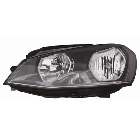 PROIETTORE DESTRO H7,H15 CON PARABOLA NERA CON MOTORE VOLKSWAGEN GOLF VII 5G1 20132016, VOLKSWAGEN GOLF VII VARIANTALLTRACK BA5