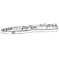 STAFFA PARAURTI ANTERIORE DESTRA FIAT PANDA NEW 312319 2012