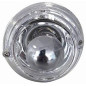 FANALE ANTERIORE DESTROSINISTRO CRYSTAL CON PORTALAMPADA FIAT 500 F  L  R 19651975