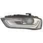 PROIETTORE SINISTRO LED XENON CON PARABOLA NERA CON MOTORE CON LUCE DIURNA LED CON AFS AUDI A4 8KH8K28K5 20112015