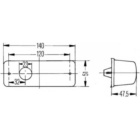 INDICATORE DIREZIONE SX 12 O 24V