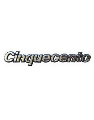 SCRITTA POST FIAT CINQUECENTO