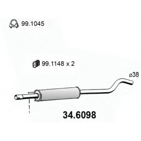 S C OPEL CORSA 10I 12V 00