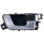 MANIGLIA INTERNA CROMATA CON PULSANTE NERO ANTERIOREPOSTERIORE SINISTRO MITSUBISHI PAJERO V6WV7W 20012007