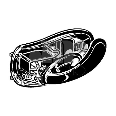 MANIGLIA INTERNA ANTERIORE DESTRO FIAT SEICENTO 187 20012006      , FIAT SEICENTO 187 19982001