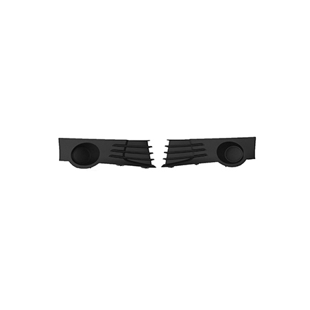 KIT GRIGLIE PARAURTI ANTERIORE DESTRASINISTRA NERE FIAT TALENTO 296 2016