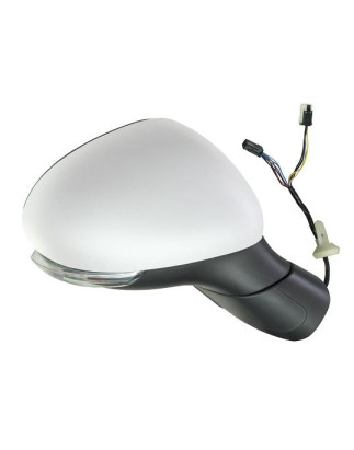 RETROVISORE ELETTRICO DESTRO 6+5 PIN CON PRIMER TERMICO RICHIUDIBILE ELETTRICAMENTE CON FANALINO INTEGRATO CON SONDA CON SISTEM