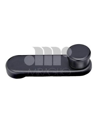 MANIGLIA ALZACRISTALLO ANTERIORE DESTROSINISTRO NERO IN PLASTICA FIAT FIORINO 146 19881991, FIAT FIORINO 146 19911997, FIAT FIO