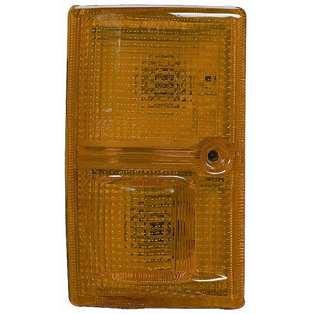 FANALE ANTERIORE DESTRO CON PORTALAMPADA ARANCIO PIAGGIO PORTER 19972009