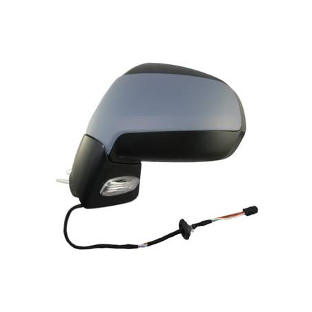 RETROVISORE ELETTRICO SINISTRO 6 PIN CON PRIMER TERMICO VETRO CONVESSO CON FANALINO INTEGRATO PEUGEOT 3008 I 0U 20092013, PEUGE