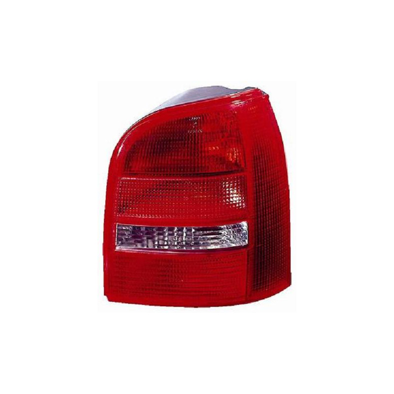 FANALE POSTERIORE DESTRO SENZA PORTALAMPADA BIANCOROSSO AUDI A4 8D2 19942000 VERS SW 19992001