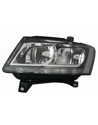 PROIETTORE SINISTRO H7,H7 CON PARABOLA NERA CON MOTORE CON LUCE DIURNA LED AUDI Q5 8RB 20122016