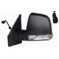 RETROVISORE MECCANICO SINISTRO NERO 2 PIN MODCOMBIPANORAMA VETRO CONVESSO CON FANALINO INTEGRATO FIAT DOBLO 263 20092015, FIAT 