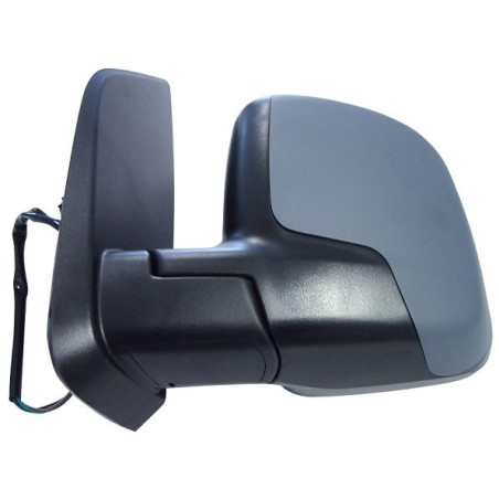 RETROVISORE ELETTRICO SINISTRO CON PRIMER TERMICO VETRO CONVESSO CITROEN NEMO AA 2008, FIAT FIORINOQUBO 225 20082016, FIAT FIOR