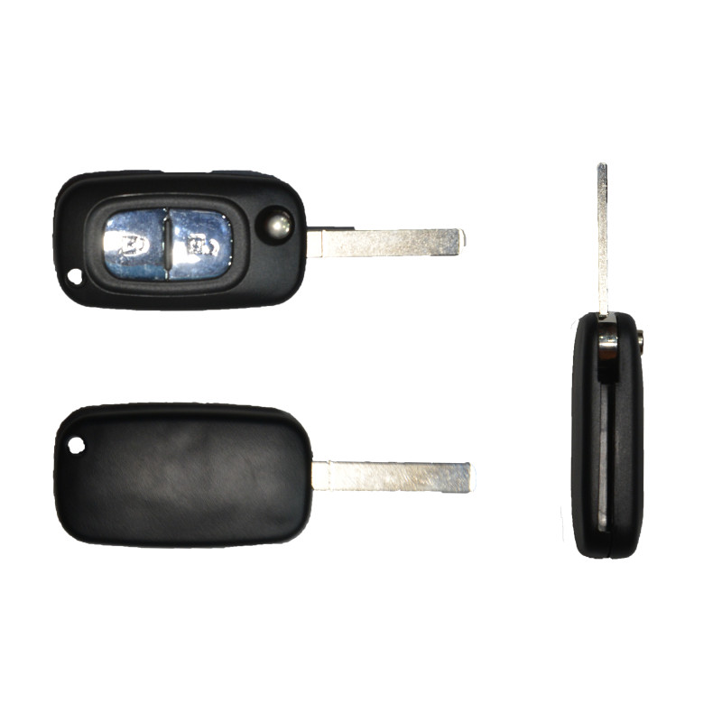 GUSCIO CHIAVE NERO 2 TASTI: TASTO APERTURA TASTO CHIUSURA LAMA VA2 RENAULT CLIO III BR0 1CR0 1 20062009, RENAULT KANGOO KC0KC1 
