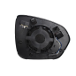 VETRO CON PIASTRA SINISTRO ASFERICO TERMICO CONVESSO BLIND SPOT DACIA DUSTER II HM 2017202  DACIA DUSTER II HM 20222024