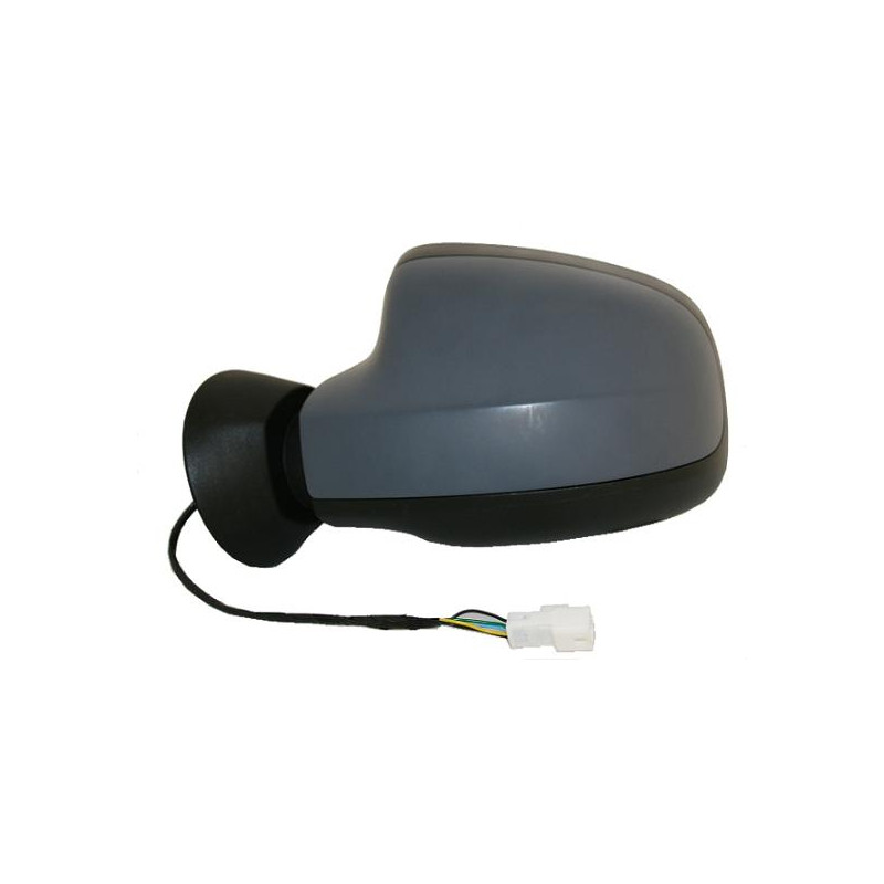 RETROVISORE ELETTRICO SINISTRO 5 PIN CON PRIMER TERMICO VETRO CONVESSO DACIA DUSTER I HS 20102017VERS 2013 , DACIA LOGAN-MCV I 
