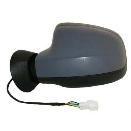 RETROVISORE ELETTRICO SINISTRO 5 PIN CON PRIMER TERMICO VETRO CONVESSO DACIA DUSTER I HS 20102017VERS 2013 , DACIA LOGAN-MCV I 