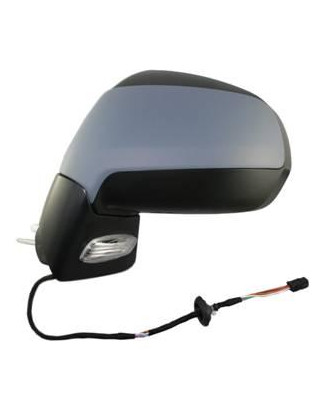 RETROVISORE ELETTRICO DESTRO 11 PIN CON PRIMER TERMICO VETRO CONVESSO RICHIUDIBILE ELETTRICAMENTE CON FANALINO INTEGRATO CON LU