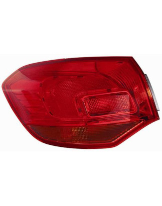 FANALE POSTERIORE SINISTRO SENZA PORTALAMPADA 5 PORTE ROSSO ESTERNO OPEL ASTRA J 3DGTC P10 2011 VERS SW, OPEL ASTRA J 5DSW P10 
