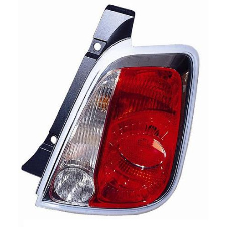 FANALE POSTERIORE SINISTRO SENZA PORTALAMPADA FIAT 500 312 20072015