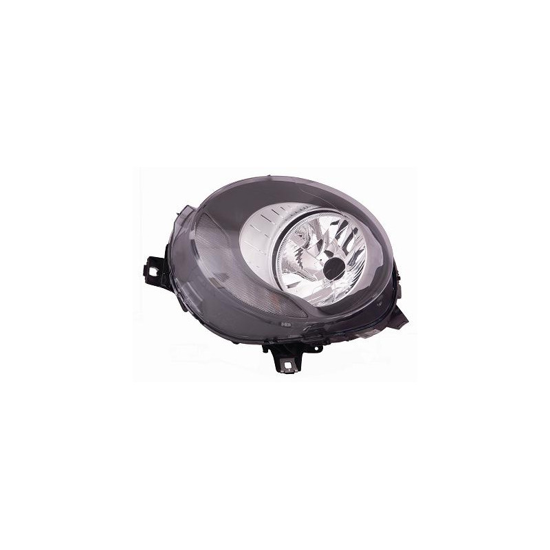 PROIETTORE DESTRO H4 CON MOTORE CON FANALE BIANCO MINI CABRIO F57 20152021, MINI CLUBMAN F54 2015, MINI COOPERONE F55F56 201420