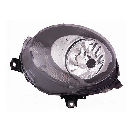 PROIETTORE DESTRO H4 CON MOTORE CON FANALE BIANCO MINI CABRIO F57 20152021, MINI CLUBMAN F54 2015, MINI COOPERONE F55F56 201420