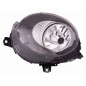 PROIETTORE DESTRO H4 CON MOTORE CON FANALE BIANCO MINI CABRIO F57 20152021, MINI CLUBMAN F54 2015, MINI COOPERONE F55F56 201420