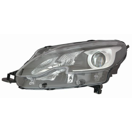 PROIETTORE SINISTRO LED H7,H7,PWY24W CON MOTORE PEUGEOT 2008 I CU 20162019