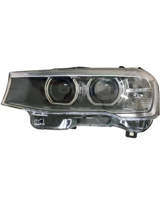 PROIETTORE SINISTRO LED BIXENO CON PARABOLA NERA CON MOTORE CON LUCE DIURNA LED BMW X3 F25 20112014 VERS 2014, BMW X3 F25 20142