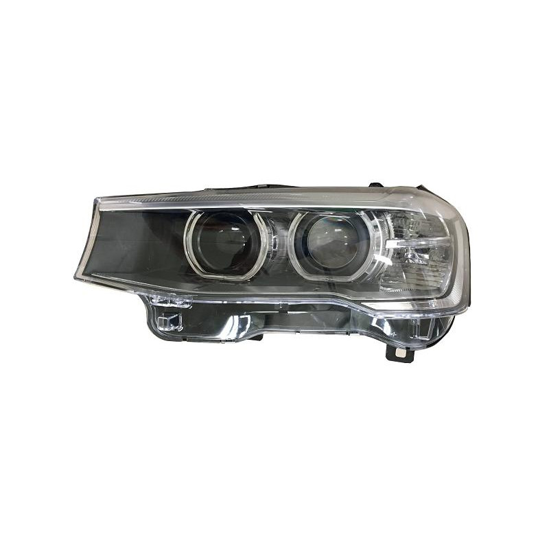 PROIETTORE SINISTRO LED BIXENO CON PARABOLA NERA CON MOTORE CON LUCE DIURNA LED BMW X3 F25 20112014 VERS 2014, BMW X3 F25 20142