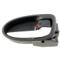 MANIGLIA INTERNA CON LEVA CROMATA NERO ANTERIOREPOSTERIORE SINISTRO TOYOTA YARIS II P9 20052011