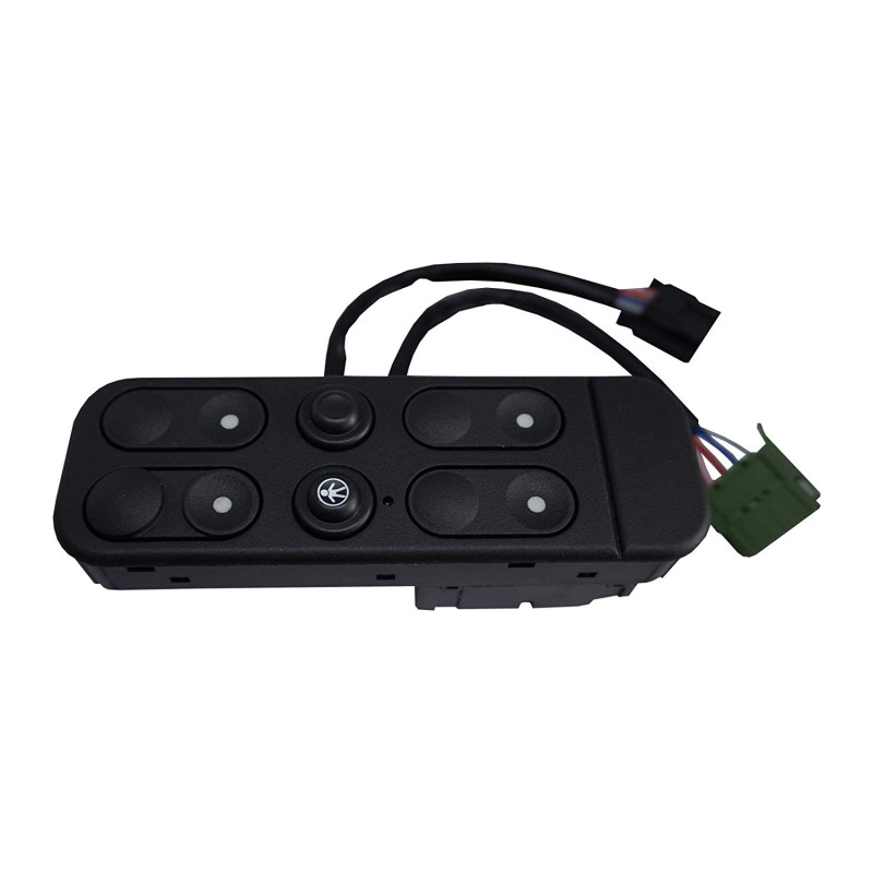 PULSANTIERA ALZACRISTALLI PORTA ANTERIORE SINISTRA 1415 PIN 4 INTERRUTTORI OPEL VECTRA A J89 1989199  OPEL VECTRA A J89 19921995