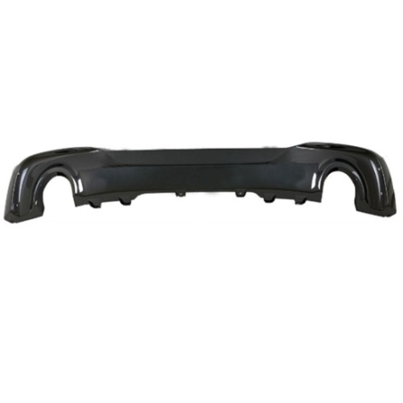 SPOILER PARAURTI POSTERIORE NERO DOPPIO SCARICO BMW SERIES 2 ACTIVEGRAN TOURER F45F46 20142017 MOD F45 M-SPORT 2018, BMW SERIES